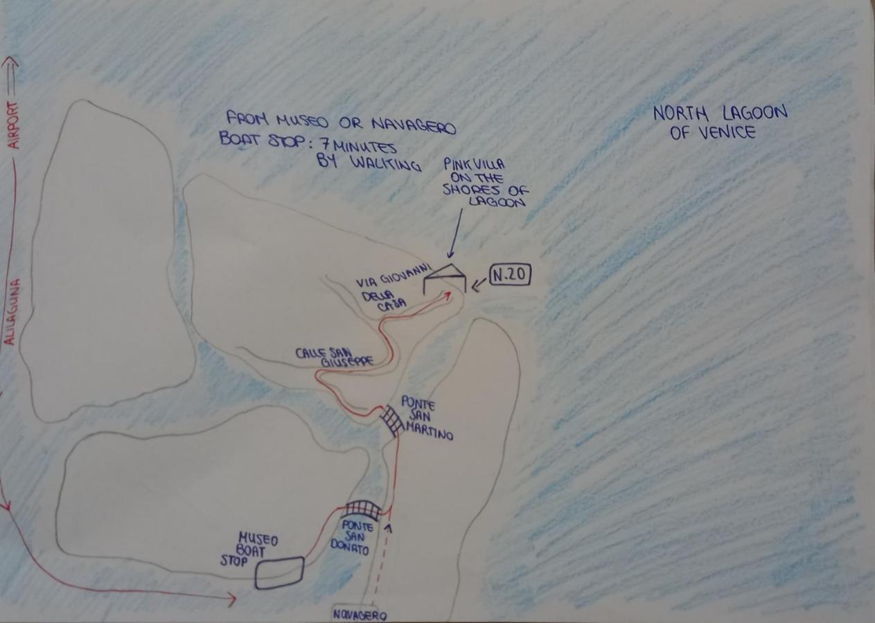 L' Incantevole Paesaggio Della Laguna Di 穆拉诺 外观 照片